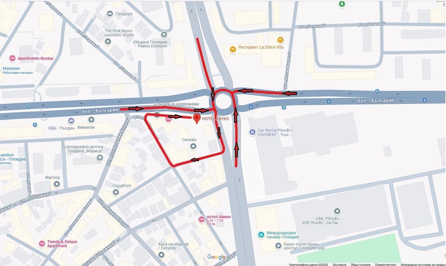 Hotel Bayko Plovdiv Eksteriør bilde